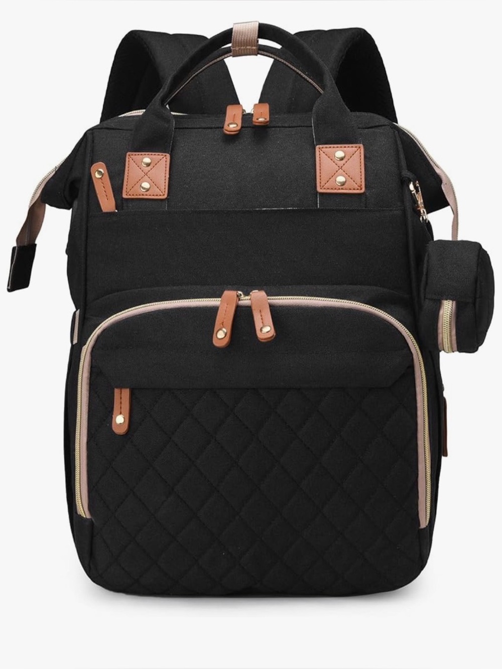 Womens Diaper Bag Backpack (choose your color,style) unisex travel bag.